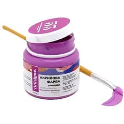 Акрилова фарба Brushme глянцева Пастельно-фіолетова AP5053 50 мл