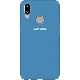 Чохол-накладка Toto Silicone Full Protection Case Samsung Galaxy A10s Navy Blue