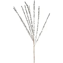 Гілочка декоративна Yes! Fun срібна паєтка 88 см сіра (974751)