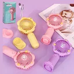 Вентилятор, вбудований акумулятор, USB кабель, P360 (В асортименті) - мініатюра 3