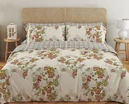 Комплект постельного белья ТЕП Soft dreams Flower Road полуторный белый с желтым (2-03857_26012)