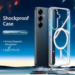 Чохол Dux Ducis Clin Mag with MagSafe для Samsung Galaxy S25 Plus Transparent [134547] - мініатюра 5