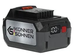 Konner & Sohnen Кущоріз акумуляторний KS HT-20V 20В акб 1х2А·год 55см крок різу 16мм 2.5кг - мініатюра 5