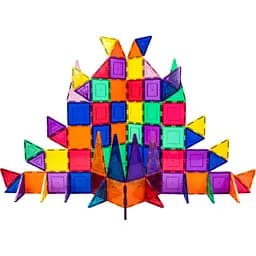 Конструктор магнитный Picasso Tiles Magnetic Building Blocks 101 деталь (PT101)