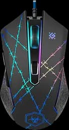 Миша Defender Forced GM-020L RGB Black (52020)