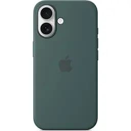 Чохол Apple Silicone Case with MagSafe для iPhone 16 Lake Green (MYY83ZM/A) [116207] - мініатюра 4