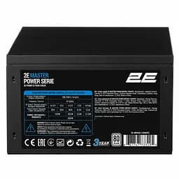 2E Блок питания Master Power (650W), >80%, 80+ White, 120мм, 1xMB 24pin(20+4), 1xCPU 8pin(4+4), 3xMolex, 5xSATA, 2xPCIe 8pin(6+2)