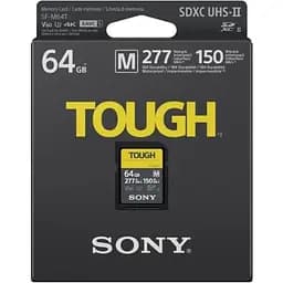 Карта пам'яті Sony SDXC Tough M 64GB UHS-II U3 V60 (SFM64T.SYM) [100459] - мініатюра 3
