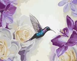 Набор для рисования по номерам. "Таємничий сад" 40х50см КНО4469