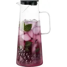 Кувшин Ringel Grey Line 1.8 л с крышкой, боросиликатное стекло (RG-0003/1800)