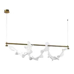 Люстра LED Levistella 7813168 (1500) AB, 26W, 3000K, бронзовий, стельова, сучасний стиль для дому