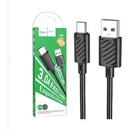 USB-кабель Hoco X88 Type-C 1 м чорний