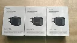 Зарядний пристрій Ugreen CD217 65 W Gan адаптер блок (70817) - мініатюра 8