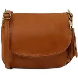 Женская кожаная сумка на плечо Tuscany 26х24х6 см sum0028556