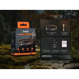 Ліхтар налобний з червоним світлом Fenix HM23 V2.0 300 лм - мініатюра 10
