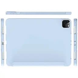 Чохол-книжка BeCover Tri Fold Soft TPU Silicone для Apple iPad Pro 12.9 2020/2021/2022 Light Blue (711737)