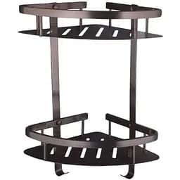 Полка угловая Globus Lux SS 8422, Хром матовый