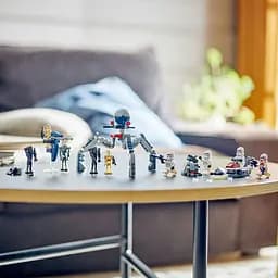 Конструктор LEGO Star Wars Клони-піхотинці й Бойовий дроїд. Бойовий набір 215 деталей (75372) - мініатюра 3