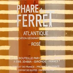 Вино Phare Du Ferret Atlantique, рожеве, сухе, 0,75 л - мініатюра 6