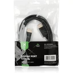 Кабель мультимедійний Display Port to Display Port 3.0m Vinga (VCPDPMM3BK) - мініатюра 4