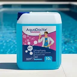 Хімія для басейну рідина Альгіцид AquaDoctor AC від водоростей і зелені 10 л AquaDoctor