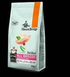 Сухий корм для кошенят Nature Bridge Herbal супер - преміум 2кг