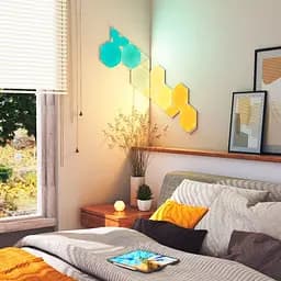 Гнучкі роз'єми для підключення додаткових світлодіодних панелей Nanoleaf Shapes Flex Linkers 3шт (NC04-0070) [87860] - мініатюра 5