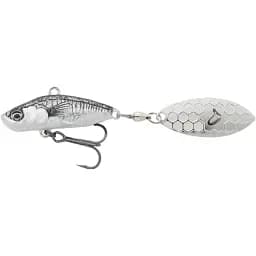 Тейл-спінер Savage Gear 3D Sticklebait Tailspin 65 mm 9 g Black Silver