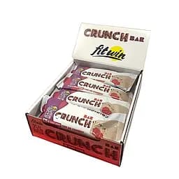 Батончик FitWin Crunch Bar 25% 12x50 г Личи-клубника