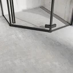 Душова кабіна Rea Diamond 90x90 black mat REA-K5622, Чорний матовий, Універсальна, прозорий - мініатюра 6