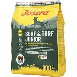 Сухой корм для юниоров Josera Surf & Turf Junior с ягненком и лососем 900 г