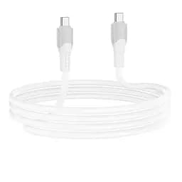 Кабель PD Hoco X106 Big bull 240W charging data cable Type-C to Type-C 2 м белый