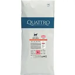 Сухий корм Quattro Cat Sterilized для котів з яловичиною 15 кг