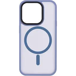 Чохол 2Е Basic для iPhone 15 Pro, Soft Touch MagSafe Cover, синій світлий 2E teh0019402 - мініатюра 1