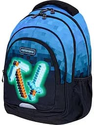 Рюкзак 3 відділення Astrabag AB330 BLUE PIXEL - мініатюра 6