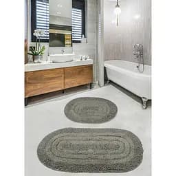 Набір килимків для ванної кімнати Diva Shine Green 60 x 100 + 50 x 60