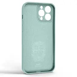 Силиконовый чехол для Apple iPhone 13 Pro Max, Icon Ring, зеленый, панель-накладка, с кольцом-подставкой на 360°, противоударный, возможность использования магнитных держателей, ArmorStandart (ARM68683) - мініатюра 2