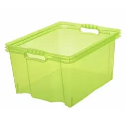 Ящик для зберігання Keeeper Multi-box XL, 24 л, салатовий (0274.2)