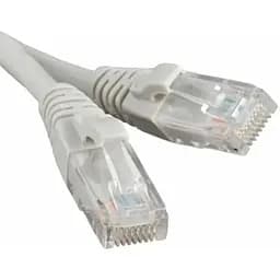 Патч-корд литий, UTP, RJ45, Cat.5e, 15m, сірий (4965)