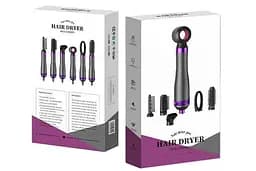 Фен-гребінець, стайлер для волосся HAIRE DRYER 6 в 1 (HA61) - мініатюра 2