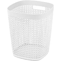 Корзина для мусора, белая 10 л (2500-IH-белая)