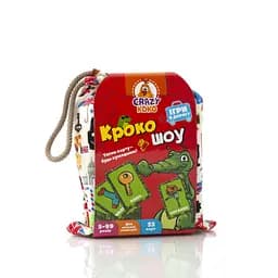 Настільна гра в мішечку Vladi Toys, "Кроко-шоу" (українською) VT8077-10