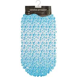 Килимок для ванної Eco Fabric Камінці 66х38 см фото-прінт Бульбашки (6638-006)