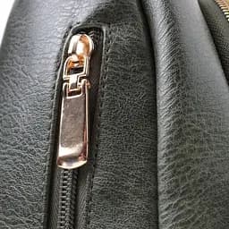 Зручна жіноча сумка з однією лямкою через плече з екошкіри Vintage 22756 зелена - мініатюра 5