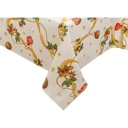 Скатертина водовідштовхувальна Lefard Home Textile Lazos beig 140х180 см (715-359) - мініатюра 3