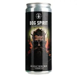 Пиво Beermaster Brewery Bog Spirit, темное, нефильтрованное, 6,5%, ж/б, 0,33 л