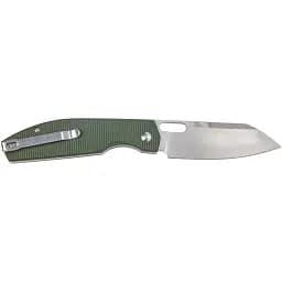 Ніж CJRB Ekko Button Lock Micarta Green - мініатюра 2