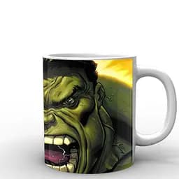 Кружка GeekLand Халк Hulk агрессия HU.02.004 330 мл белая