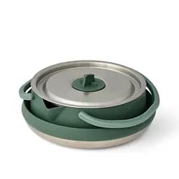 Чайник Sea To Summit Detour Stainless Steel Collapsible Kettle Зелений (1033-STS ACK026011-392001) - мініатюра 3