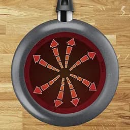 Сковорода Tefal Cook Natural 28 см сіра (B5790602) - мініатюра 5